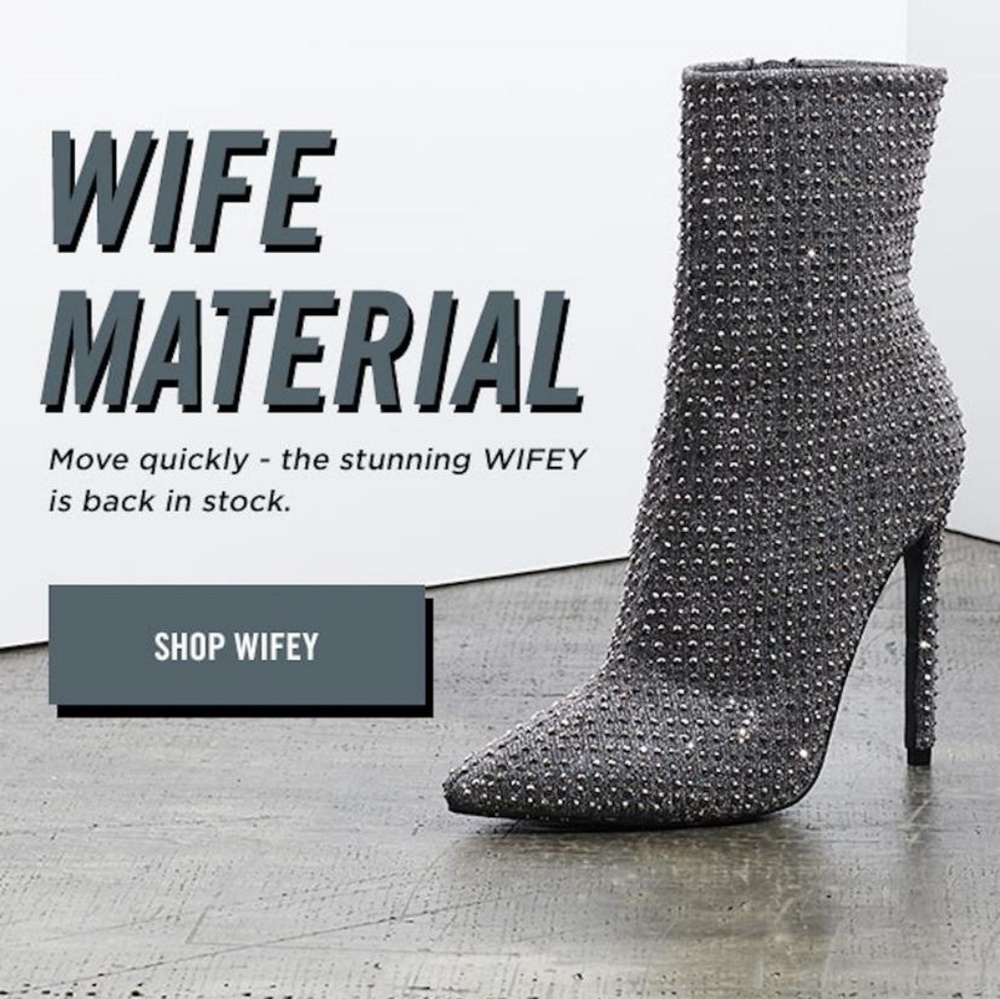 Taking offers Steve Madden wifey rhinestone boot